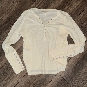 Idyllwind Cream Long Sleeve Top
